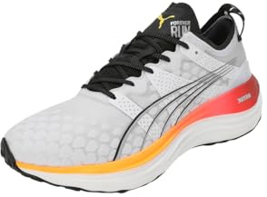 Puma Scarpe da corsa ForeverRun Nitro da uomo, Bianco-sole Ruscello-tramonto Glow, 7 UK