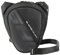 SHIMA Division HIP Bag Beintasche Motorrad Damen Herren Beingurte Multifunktionale Reflektierend Hüfttasche wasserdichte Tasche Motorradzubehör Leg Bag (Schwarz, 2 Liter)