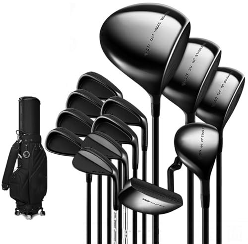 XDTKJDZ 13-teiliges Golf-Standardball-Set, Golf-Standard-Set Und Golfschläger-Anfänger-Komplettset, Mit Tasche, Als Golfgeschenk