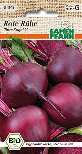 Samen Pfann B4148 Rote Rübe Rote Kugel 2 (Bio-Rote Rübensamen)