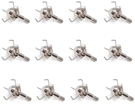 ELONG OUTDOOR 12 Pcs Tir à l'arc 100 Grains Broadheads Chasse Pointe de Flèche Judo Flèche Point Têtes de Flèche d'entrainement
