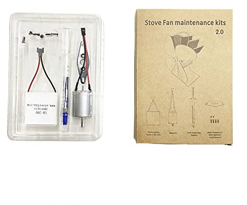 Stove Fan Replacement Kit-Motor Replacement and TEC Replacement for Log Burner/Fireplace/Woodburner Fans