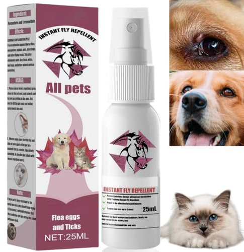 YEGBONG Peppermint Pet Repellent Spray,Pet Mite Removal Cream,Dog Mite Remover,Pet Anti-Mite Cream,Dog Itching Skin Treatment,Mite Treatment for Cat,Effective Dog Mite Remover,Pet Mite Repellent Cream