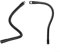 Tube col de cygne en métal pour support de microphone, longueur 30 cm, filetage intérieur 1/4 (A)