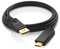 1 PCS 4K DisplayPort to HDMI 1.8M Cable,DisplayPort to HDMI Uni-Direction Cable Gold-Plated Cord,Gold-Plated DP to HDMI Cable Compatible for Lenovo,HP, ASUS, Dell and Other Brand(Black,1.8M)