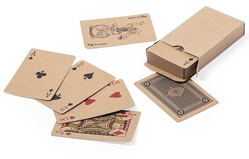 Generico Mazzo di 54 Carte Francesi Poker Black Jack Briscola Gioco Scopa Professionali