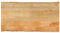 vidaXL Live Edge Solid Mango Wood Table Top - 120x60x2.5 cm - Unique Handcrafted Wooden Replacement - Home/Commercial Use