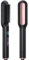 Wavytalk Hair Straightener Brush, Ionic Straightening Brush 2 in 1 UK Plug, Anti-Scald Ceramic Straightener Comb with LED Display for Home Salon and Sleek Sweep, Dual Voltage