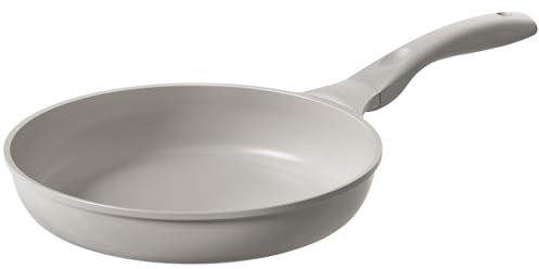 Redchef Frying Pan Nonstick 28cm, Ceramic Pan Induction 11, Omelette Skillet, PTFE/PFAS/PFOA-Free, Scratch-Resistant, Ergonomic Handle, Grey