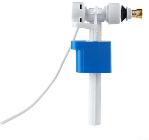 Honseadek Spülkastenfüllventil mit Messinganschluss und einstellbarem Spülvolumen kompatibel mit Geberit, TECE und den meisten Toilettenwassertankmodellen - Einfach