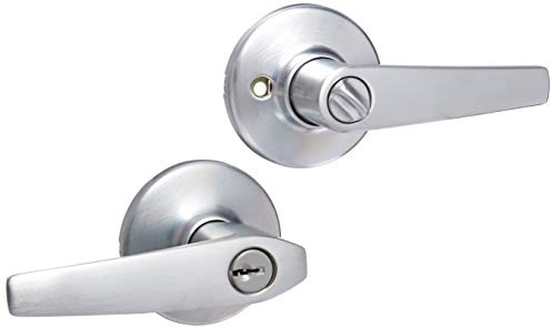 Kwikset 94050-546 Entry Lever, Satin Chrome