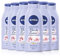 NIVEA Aceite en Loción Flor de Cerezo & Aceite de Jojoba en pack de 6 (6 x 400 ml), loción corporal de rápida absorción, loción para el cuidado de la piel seca y normal
