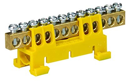 SEZ DK Verteilerklemme Sammelklemme 12-polig Leiterklemme Gelb 5096