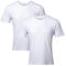 DANISH ENDURANCE Men's T-Shirts, Organic Cotton T-Shirts for Men, Multipack, Crew Neck, Short Sleeve, Premium Soft Blend, 2-Pack - Pure White, XXL