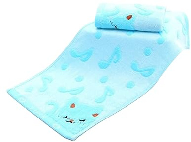 CHILDWEET Bonitas Toallas De Dibujos Animados para Baño Infantil De Secado Rápido Suaves Y Cómodas 52 X 25 Cm para Casa Y Viajes.