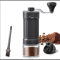 Tyafzzn Kaffeemühle Manuell, Handmühle Kaffee Schwarz, Manuelle Kaffeemühle mit Keramikmahlwerk, 40-stufige Einstellung, für Aeropress, Espresso, Pour Over, French Press und Moka-Kännchen