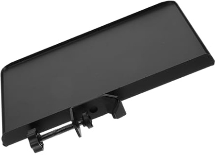 LIGIGWASH Soporte Metalico para Micrófono con Bandeja para Tarjeta de Sonido y Teléfono Almacenamiento Resistente para Accesorios de Transmisión