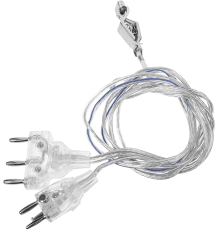 LIFKOME Cordon de Fleuret D'escrime Professionnel en Fil Électrique, Accessoire Essentiel pour Masque D'escrime, Léger et Facile à Transporter en Compétitions