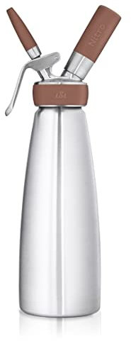 iSi North America Nitro Whip, 1Qt - Create Smooth Nitro Brew Coffee & Cocktails with Stainless Steel Dispenser, Dishwasher Safe Nitro Cold Brew Dispenser - (iSi Nitro Charger Not Included)