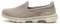 Skechers Women's GO Walk 5 Slip On Trainers, Taupe Textile Trim, 7 UK Wide