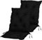 STILISTA® 2er Set Stuhlauflage Niedriglehner 104 x 52 x 8 cm Indoor und Outdoor, anthrazit
