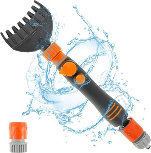 Nettoyeur de filtre à cartouche de piscine, nettoyeur de filtre de piscine, filtre à eau pour jacuzzi, spa, outil de nettoyage de filtre de cartouche de piscine – 7 peignes à jet puissants