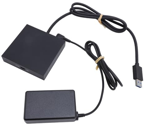 Adattatore per PC PS VR2, Kit di Accessori per Adattatori PS PS VR2, Compatibile con SteamVR, Monitor Portatile per Espandere la Libreria di Giochi PS VR2 con Una (Spina Europea)