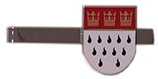 Köln Krawattennadel - Edelstahl - Männer-Krawattennadel - Accessoire - Stahl - traditionell - für Köln-Fans