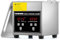 CREWORKS 1.3L Digital Ultrasonic Cleaner with Heater and Timer, 60W Stainless Steel Ultrasonic Cleaning Machine, Professional Ultrasonic Parts Cleaner for Retainer Glasses Jewelry Lab Tool