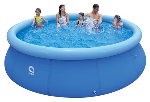 RAPTAVIS 360cm x 90cm Aufstellpool Aufblasbarer Schwimmbad, Easy Set Pool
