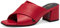 MARCO TOZZI Damen Pantoletten mit Blockabsatz Elegant, Rot (Red), 38 EU