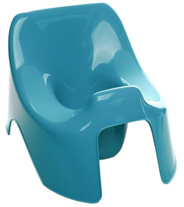 THERMOBABY - Pot Vase PULMAN - Apprentissage de la Propreté - Hygiène de bébé - Pratique - Confortable - À partir de 18 Mois - Vert Emeraude - Fabriqué en France