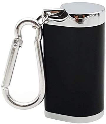 BYNYXI Taschenaschenbecher, Zigaretten Auto Aschenbecher mit Deckel Metall Aschenbecher Mini Taschenaschenbecher Rauchfreier Reise-Aschenbecher für Unterwegs Aschenbecher to go- 6cmx3cmx2cm