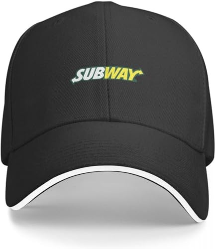 Baseballkappe Hip-Hop Sonnenhut Subway Baseball Cap Caps Cosplay Männer Hut Frauen