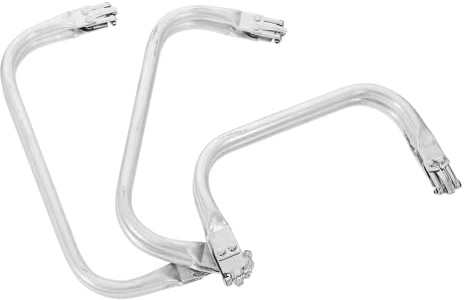 KONTONTY 3 St Aluminium Bag Frame Closure Kit Elegant Slitstark och Lättanvänd Väsktillbehör för Handväskor och Plånboksramar Skyddar och Bibehåller Inre Form