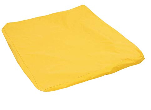 Cocoarm Housse de Pouf Flottante pour Piscine, en Polyester Oxford, Imperméable, Housse de canapé, 120 X 110 X 60 Cm, pour Piscine, Plage, Patio, Lecture, Bain de Soleil, Adultes (Yellow)