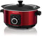 Morphy Richards Slow Cooker Sear and Stew 460014 3.5L Red Slowcooker