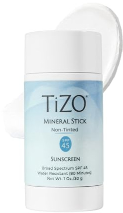 Tizo Mineral Stick Non Tinted SPF 45 For Women 1 oz Sunscreen