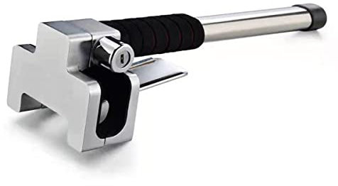 Sabot de roue robuste pour voiture, camion, camionnette, antivol de volant, verrouillage de sécurité, design rétractable.