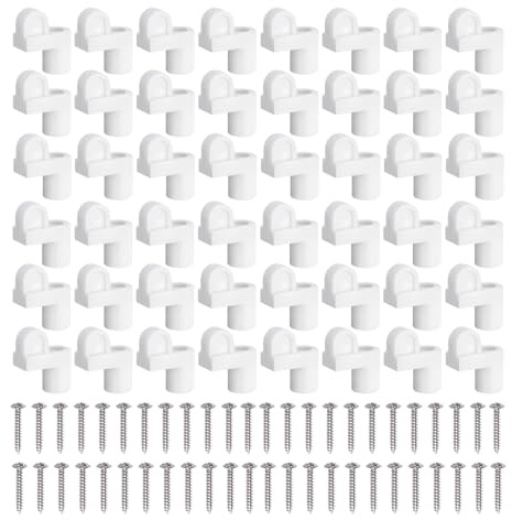 GTFYUDGH Clips Retenedores De Mosquiteros | 48 Piezas de Sujetador Resistente de 9.5 Milímetros | Fijadores para Rejillas de Ventana,Para Residencia Apartamento Hogar Oficina Dormitorio Sala De Estar