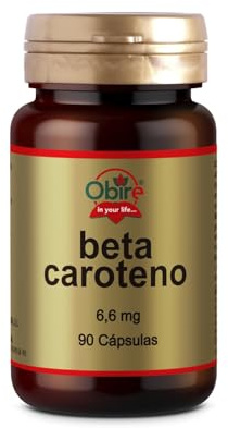 Obire Beta-caroteno 8,2 mg. 90 perlas