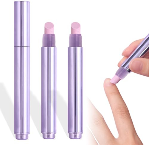 MOLZINY 3 Piezas Unidades Crema Hidratante De UñAs Lápiz De Cuidado De Uñas 3 En 1 Con Punta De Cerámica Fórmula Sólida Para Cutículas Secas Hidratación Suave Sin Fugas FáCil De Llevar