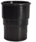Round Downpipe Coupling - Black