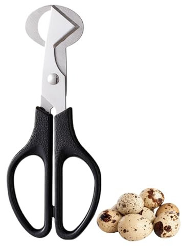 Coupe-caille, Ciseaux Coupe-œufs De Caille – Coupe-œufs En Acier Inoxydable, Machine À Éplucher, De Coupe Avec Poignée Confortable Pour Un Usage Domestique Et Queue De Poulet