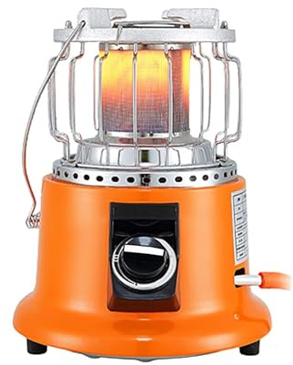 Calefactor Exterior Terraza, 3600W de Alta Potencia Estufas Exteriores para Terraza, 3 Segundos de Calentamiento Rápido, Estufa para Camping Calefacción Cocina