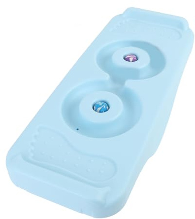 EMUKOEP Sensory Training Rocking Board Kids Balance Board Seesaw Premium Plastic Outdoor Play Equipment for Kindergarten Children with Track Balance Design to Improve Coordination