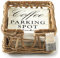 Riviera Maison - Parking Spot Coasters - Getränkeuntersetzer Untersetzer - Rattan - 6er Set