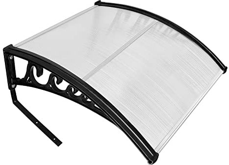 Aufun Mähroboter Garage Dach Carport für Rasenmäher Automower 103 x 77 x 45,5 cm Rasenroboter Garage Mähroboter Rasenmähroboter Schutzhülle Schutz vor Regen, Hagel und UV-Strahlen, Transparent