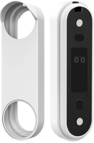 Voiakiu Silicone Case for Nest Doorbell (Wired, 2nd Gen) - Weatherproof Protective Silicone Doorbell Skin Case