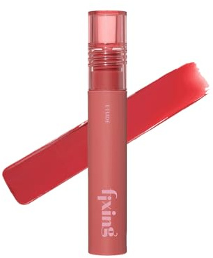 ETUDE Fixing Tint #01 Analog Rose (4g) | Long Lasting High Pigmented Liquid Lipstick | Waterproof Lightweight Matte Finish Lip Stain | Full Coverage | Korean Makeup, Kbeauty